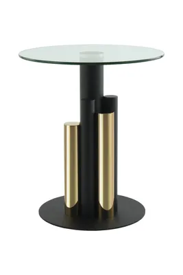Immagine prodotto di Tavolino Janifer 200 Oro / Trasparente