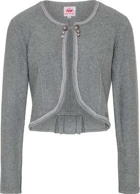 Produktbild von Strickjacke Alice Damen mittelgrau XXL