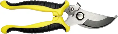Imagen del producto de Tijeras de jardín con mango antideslizante, fabricadas en acero SK5, con capacidad de corte de 0 a 20 mm, ideales para plantas de jardín