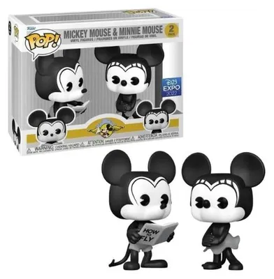 Produktbild von Funko Pop! 2-pack: Disney - Mickey & Minnie Special Edition Exclusive