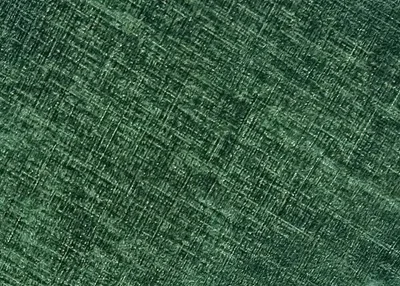 Close-up abstract view of a dark green textured material with diagonal lines.