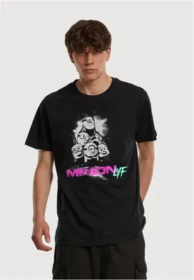 Obrázek produktu pro Pánské tričko Mr. Tee Minions LYF Tee black - M