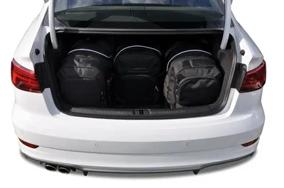 Produktbild von Audi A3 Limousine 2013-2020 Kofferraumtaschen Set 4 Stk