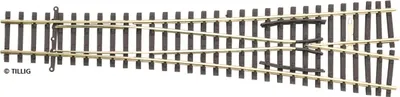 Produktbild von Tillig 83380 Außenbogenweiche 15°(2 x 7,5 °) symmetrisch