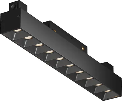 Produktbild von Maytoni Points Track Lighting TR014-2-20W3K-B LED, Schwarz, aus Aluminum, 3000K, 1200lm