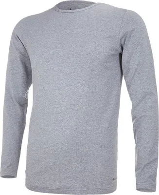 Produktbild von Herren T-Shirt LA dünn Outlast® - grau meliert, XL