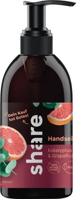 Produktbild von Share Handseife Flüssigseife Eukalyptus und Grapefruit