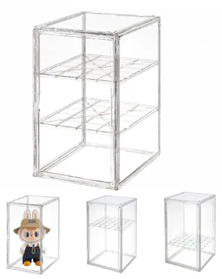 Produktbild von Vitrine aus Plexiglas für Sammlerstücke mit Tür