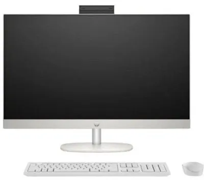 Produktbild von HP All-in-One 24-cr0014ns Intel Celeron N100, 8 GB, 512 GB SSD, Intel-Grafikkarte, 23,8", FreeDOS, Weiß