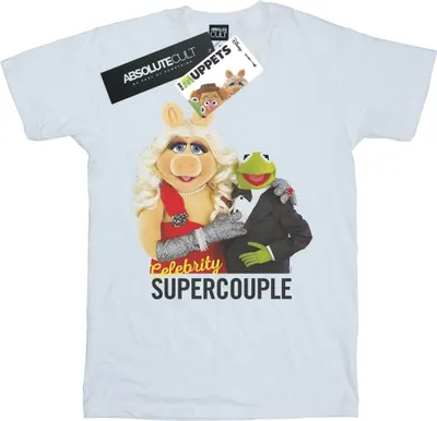 Produktbild von Disney - "The Muppets Celebrity Supercouple" T-Shirt für Herren BI43557 (5XL) (Weiß)