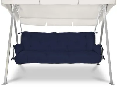 Produktbild von Beautissu Sitzkissen für Hollywoodschaukel Flair HS, 180x50x8cm, Dunkelblau