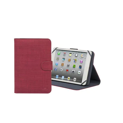 Produktbild von Rivacase 3317 RED, Folio, Jede Marke, Acer Iconia Tab A3-A30 Apple iPad Air 2 Asus ZenPad 10 Z300C Lenovo TAB 2 A10-70L Samsung..., 25,6 cm (10.1"), 350 g