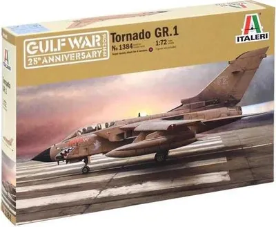 Obrázok produktu pre Italeri Tornado GR.1, Montážna sada, 1:72, Tornado GR.1, Akékoľvek pohlavie, Plast, 1 kusov