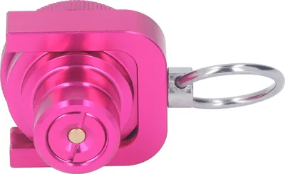 Image de Adaptateur rapide CO2 Laiton et alliage d'aluminium TR21 4 Filetage mâle Adaptateur rapide pour bouteille de CO2 avec anneau de traction