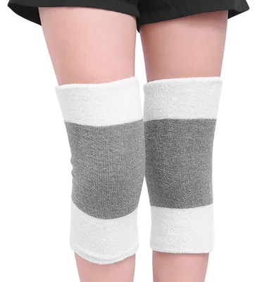 Productafbeelding van Kniebeschermers van katoen, elastisch, 1 paar, antislip, geschikt voor sport en winter