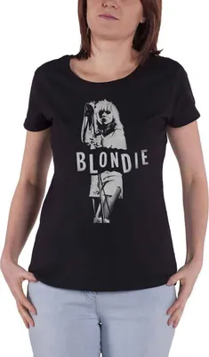 Produktbild von Blondie - T-Shirt für Damen RO735 (4XL) (Schwarz)