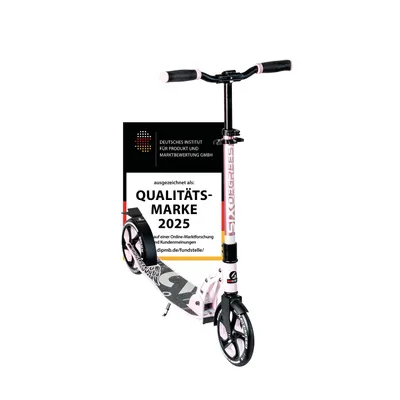 Produktbild von SIX DEGREES Aluminium Scooter 205 mm ballet pink, Klappmechanismus, Ständer 205 mm PRIME