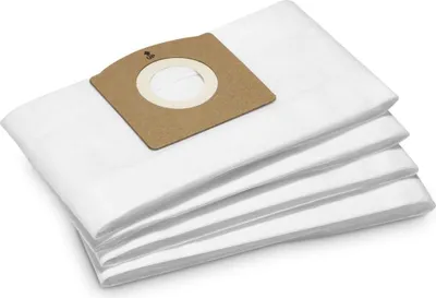 Image de Kärcher Sacs filtrants en non-tissé WD 1 Compact Bat 4p.