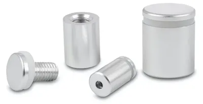 Obrázek produktu pro Nástěnný držák, stříbrný – 19 x 19