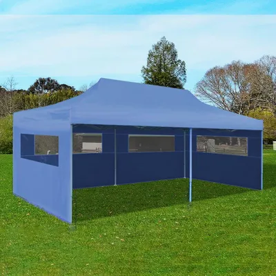 Immagine prodotto di Tenda pop-up pieghevole per feste blu 3×6 m