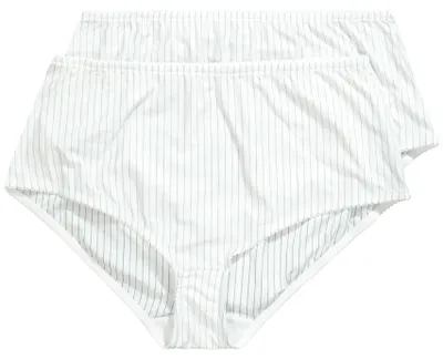 Immagine prodotto di Ulla Popken, slip per donna, colore bianco puro, taglia 42 e oltre