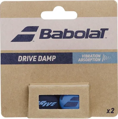 Zdjęcie produktu dla Babolat Drive Damp x2, Tłumik drgań, Tenis, Niebieski, Silikon, Tajwan, 2 szt.