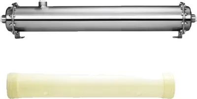 Immagine prodotto di Filtro acqua, acciaio inox 304, cartuccia lavabile, 2000 litri