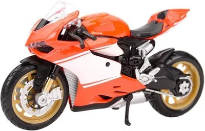 Produktbild von Famanu Motorradmuster - Detailliertes Design - Maßstab 1:18 - Mehrere Farben