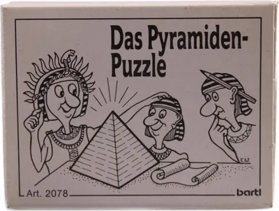 Produktbild von Mini Logic Spiel "Das Pyramiden-Puzzle"