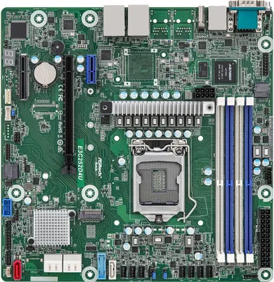 Image de Carte mère Asrock E3C252D4U Intel C252 LGA 1200 (Socket H5) micro ATX