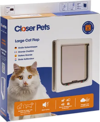 Produktbild von Cat Mate Katzentür groß 221W weiß