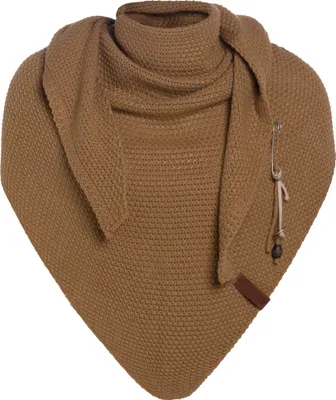 Produktbild von Knit Factory Coco Dreiecksschal - New Camel - 190x85 cm