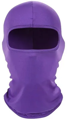 Immagine prodotto di Cappuccio viola - Berretto da sci viola - Berretto da motociclista - Mascherina antivento - Mascherina per il viso - Taglia unica - Maschera da sci - CHPN
