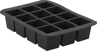 Produktbild von Eiswürfelbereiter 19x14x4cm grau
