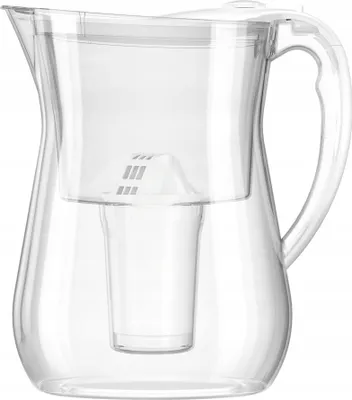 Productafbeelding van Aquaphor Lyon filterkan, 3,8 liter, 1 filterpatroon, wit