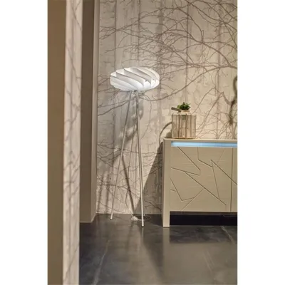 Obrázek produktu pro Stojací lampa Plochá bílá Polilux®