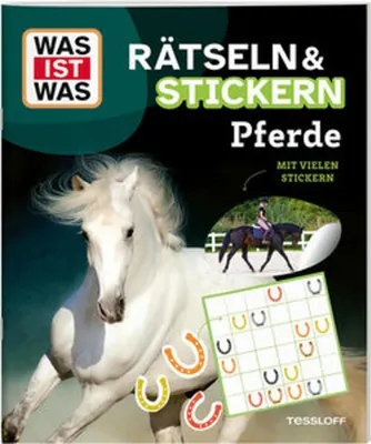 Produktbild von WAS IST WAS Rätseln und Stickern: Pferde