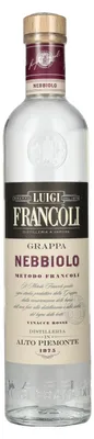 Image de Luigi Francoli Grappa di Nebbiolo 41,5% Vol. 0,7l