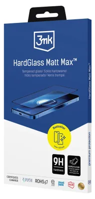 Produktbild von Gehärtetes Glas für iPhone 17 Pro Max 3MK – matt HardGlass Matt Max 1 Stück.