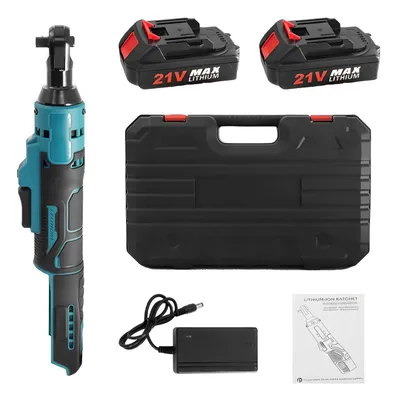 Produktbild von 21V 100Nm Akku-Ratsche, 3/8" elektrische Schlagratsche mit LED & Akku