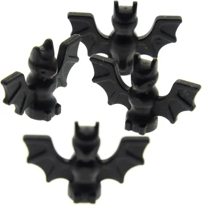 Obrázek produktu pro 4x Lego zvířátko netopýr černý hrad Harry Potter 7783 4106513 30103