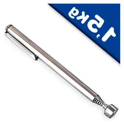 Produktbild von 5 x Teleskop Magnetheber - ausziehbar bis 640 mm, Tragkraft 1,5 kg, 5 Stück