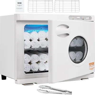Immagine prodotto di 23 L Scaldasalviette Comprime Scaldasalviette 50-60 asciugamani, Armadio caldo per asciugamani Armadio caldo per asciugamani con lampada UV, Scaldasalviette Comprime Scaldasalviette caldo Funzione di riscaldamento a 360 gradi