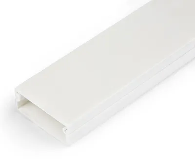 Produktbild von StarTech.com Kabelkanal selbstklebend 1m 32x11mm PVC weiß