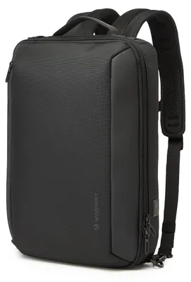Image de Wozinsky Premium 15,6" Sac à dos/sacoche pour ordinateur portable avec sangles - Noir