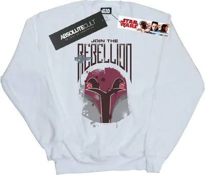 Produktbild von Star Wars - "Rebels Rebellion" Sweatshirt für Herren BI46801 (L) (Weiß)