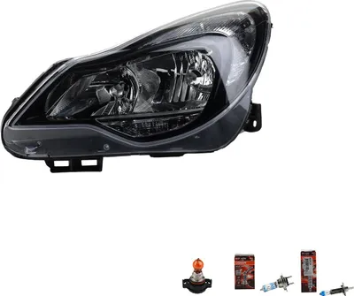 Produktbild von Johns, Scheinwerfer + Blinkersockel + Osram Night Breaker passend für Opel Corsa D LI