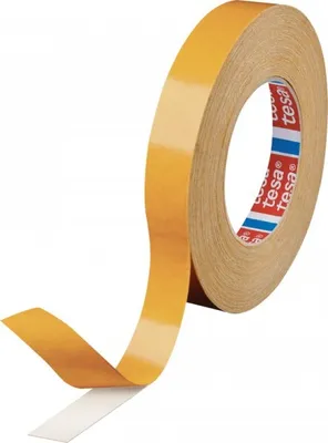Produktbild von tesa® Klebeband tesafix® 4952, doppelseitig, weiß, 19mm, 5m/Rolle, 2 Rollen/VE