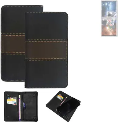 Produktbild von K-S-Trade Hülle Handyhülle kompatibel mit ZTE Axon 50 Ultra Schutzhülle Walletcase Bookstyle Tasche Schutz Case Handytasche Wallet Cover Kunstleder