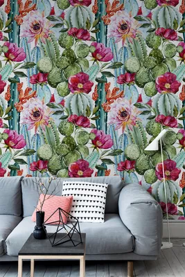 Produktbild von Coloray Fototapete 104x70 cm Latextapete Magicstick - Kaktusblumen
